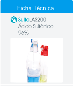 Informao tcnica de cido sulfnico 96%.
