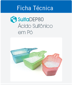 Informao tcnica de cido sulfnico em p.