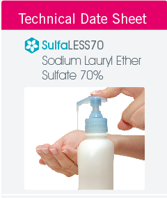 LESS70 for cosmetic products.