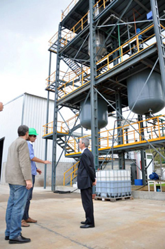 SulfaTrade S.A. Spray Towers in Industrial Park Junn, Buenos Aires