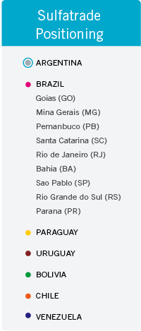 SulfaTrade S.A. Sulfonic Acid provider for Latin America